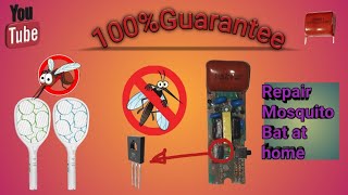 Mosquito Bat Repair step by step Low spark  Racket Not Workingমশা মারার ব্যাট মেরামতdiyproject [upl. by Ameerak68]