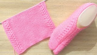 Knitting Thumb Socks  Shoes  Slippers  Boots [upl. by Inavoy]