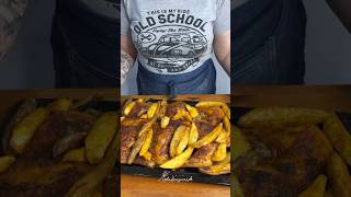 Pollo al Horno Con Papas 🥔 receta pollo chiken food potatoes [upl. by Laroy]