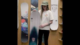 2024 Womens Harpoon Snowboard  Never Summer Industries [upl. by Enajiram821]