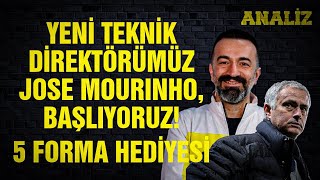 YENİ TEKNİK DİREKTÖRÜMÜZ JOSE MOURINHO BAŞLIYORUZ  ANALİZ [upl. by Tychon]