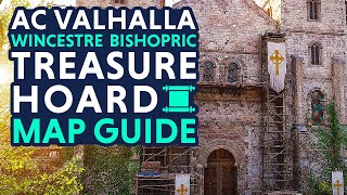 Wincestre Bishopric Treasure Hoard Map Guide  Assassins Creed Valhalla Treasure AC Valhalla [upl. by Leina327]