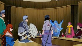 Sasuke vs 5 Kage  English Dub [upl. by Brigette]