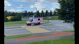 Einsatzfahrt Rettungswagen Rettungsdienst Einsiedeln [upl. by Nils]