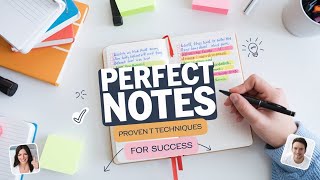 How to Make Perfect Study Notes Proven Techniques for Success [upl. by Brandyn632]