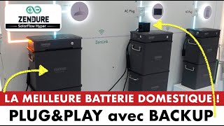 Zendure Hyper La meilleure batterie domestique et bientôt compatible Linky 🤯 [upl. by Ala]