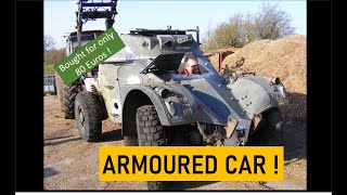 Panhard AML60 rebuild and first start [upl. by Claudie202]