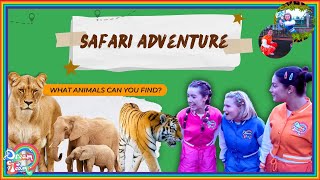 Learn about Safari Animals at Blair Drummond Safari  Dream Team Kids  Videos for Kids [upl. by Bully]