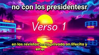 no con los presidentesr  CANCIÓN DE COVER DE AI [upl. by Aeel]