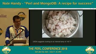 Nate Handy  quotPerl and MongoDB A Recipe for Successquot [upl. by Vlada]