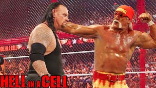 Undertaker vs Hulk Hogan Hell in a Cell Match [upl. by Bowlds]