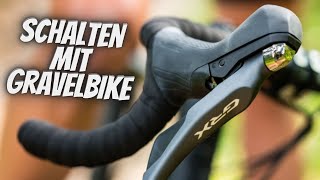 SCHALTEN MIT DEM GRAVEL BIKE  Schnell erklärt [upl. by Lilhak]