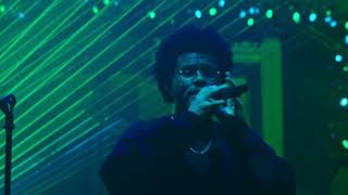 The Weeknd  Blinding Lights iHeartRadio Jingle Ball Live Performance [upl. by Rowell]