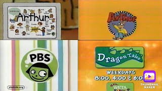 PBS Kids Program Break 2001 WETA 4 [upl. by Corneille432]