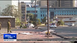 Tense calm in Kenya’s capital following antitax hike protests [upl. by Ratcliff]