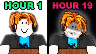 I Spent 24 HOURS Straight in Roblox [upl. by Dey]