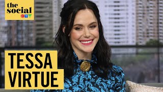 Tessa Virtue tells us about her last dance with Scott Moir  The Social [upl. by Bardo]