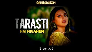 Tarsati Hai Nigahen Meri Official Video Himanshi Khurana Asim Riaz Latest Romantic Songs 2021 [upl. by Besnard494]