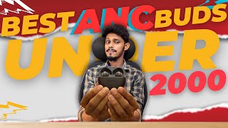 Best NOISE CANCELLING Buds Under 2000  Top 5 Best ANC Earbuds in 2024  in Telugu [upl. by Eneles]