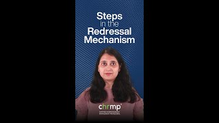 Steps in Redressal Mechanism [upl. by Narad304]