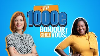 Célébration en LIVE  1000e émission de Bonjour Chez Vous  Avec léquipe dEMCI [upl. by Nitfa]