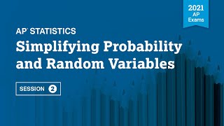 2021 Live Review 2  AP Statistics  Simplifying Probability and Random Variables [upl. by Hulbert680]