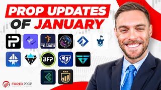 Prop Firms January Updates ALL IN ONE [upl. by Yorgen]