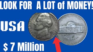 Most Expensive USA JEFFERSON NICKELS that Could Make You A Rich [upl. by Sunil]