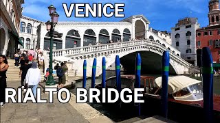 RIALTO VENICE ITALY SEPTEMBER 25 2024 WALKING TOUR [upl. by Iur]