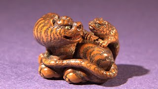 Netsuke  Art Piece that Sits on the Palm根付～掌の中の芸術～ [upl. by Gerek]