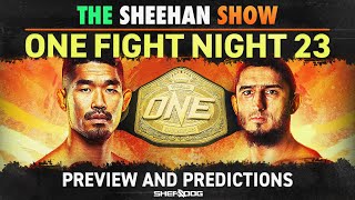 The Sheehan Show ONE Fight Night 23 Preview [upl. by Annehs]