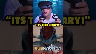 SUBNAUTICA IN VIRTUAL REALITY 😮 subnautica reaperleviathan shorts virtualreality twitch [upl. by Dnalkrik]