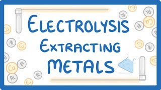 GCSE Chemistry  Electrolysis P2  Electrolysis to Extract Metals From Oxides  Explained 41 [upl. by Aneekas823]