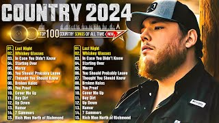 Country Music Playlist 2024  Chris Stapleton Morgan Wallen Jordan Davis Blake Shelton Sam Hunt [upl. by Aden669]