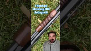 Refinishing a Mossberg 500 Retrograde mossberg500 gun woodworking shotgun diy [upl. by Artined]