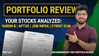 Stock Portfolio Review Part 4 portfolioreview [upl. by Rasla202]