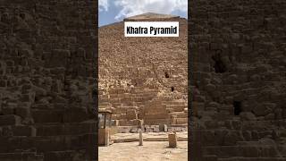 Exploring the Pyramid of Khafre A Journey Through Time KhafrePyramid GizaPyramids AncientEgypt [upl. by Ayokal]