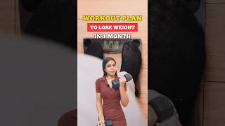 LOSE 3KG in 1 month🔥Workout plan for beginners weightlosstips healthtips [upl. by Yelyah]