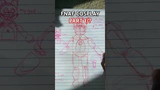 🐻FUNTIME FREDDY COSPLAY 🙌🙌  art fnaf freddy drawing cosplay cardboard fivenightsatfreddys [upl. by Shaia]