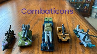 Transformers G1 Combaticons amp Bruticus Review and how much these 1986 Decepticons are worth [upl. by Enogitna118]