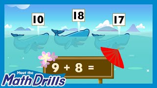 Meet the Math Drills  Addition FREE  Preschool Prep Company [upl. by Lyrad]