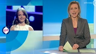 Amira Willighagen  TV Gelderland News  29 December 2013 [upl. by Ria715]