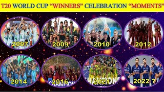 ICC T20 WORLD CUP WINNERS CELEBRATION MOMENTS  AINWAI VIRALS [upl. by Chally]