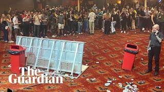 Enmore Theatre floor collapse during Genesis Owusu concert in Sydney [upl. by Mcgannon]