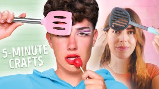 Exposing 100 WORST 5 Minute Craft Makeup Hacks [upl. by Jeannine200]