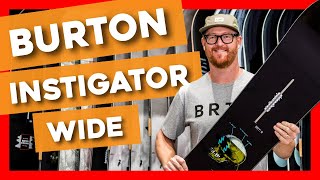 2020 Burton Instigator Wide Snowboard [upl. by Acinor76]