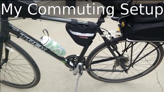 My Trek FX commuting bicycle setup [upl. by Aglo648]