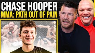 CHASE HOOPER Turning Hardship into UFC Career at 20 Years Old  Bisping amp Smith interview [upl. by Vlada]