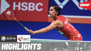 Carolina Marin and Pusarla V Sindhu put up a fight for a finals spot [upl. by Aloeda170]