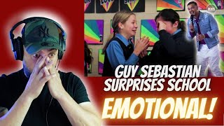 Guy Sebastians EMOTIONAL School Choir SURPRISE  Vocalist From The UK Reacts [upl. by Alegnat]